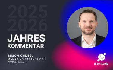 Simon Chmiel, Managing Partner OOH bei WPP Media, im invidis Jahreskommentar (Foto: WPP Media Germany)