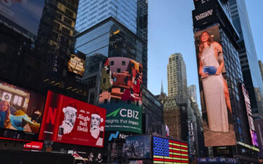 Times Square LED-Fassade, New York (Foto: invidis)