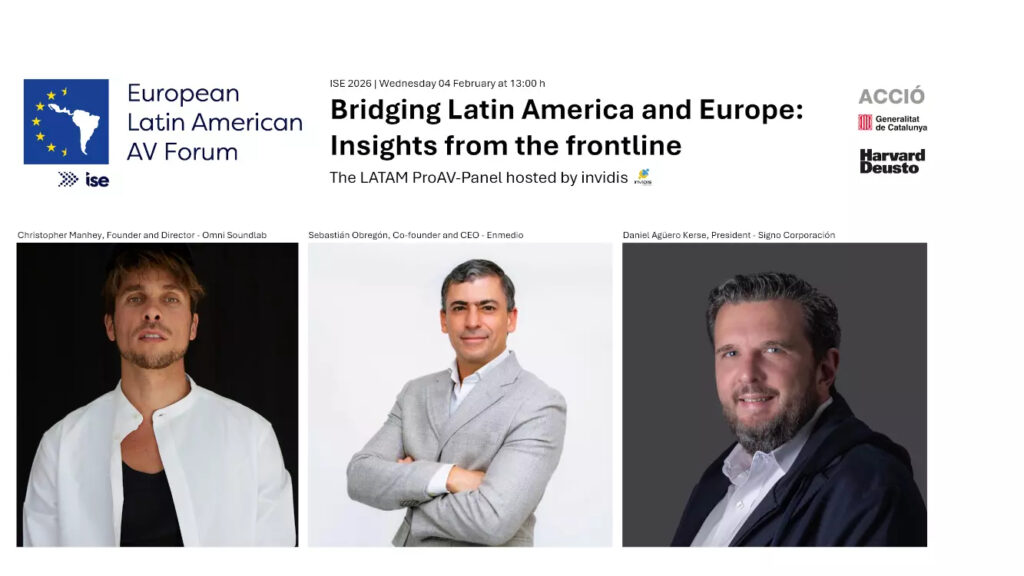 Das ISE 2026 ELAF Panel. (Bild: invidis)