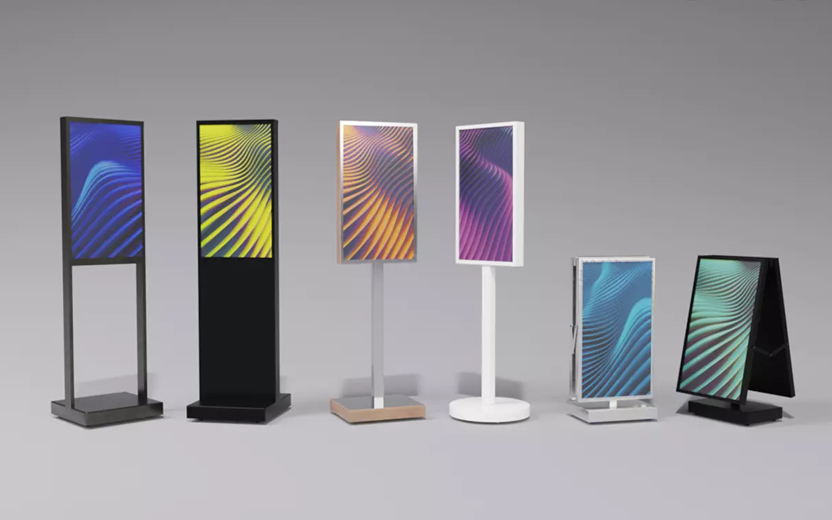 Montagelösungen und Gehäuse von Glass-Media für Samsung ePaper.(Foto: Glass-Media)