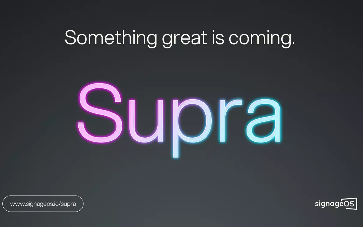 Supra erlaubt Streaming auf vielfältigen Digital Signage-Endgeräten. (Bild: signageOS)