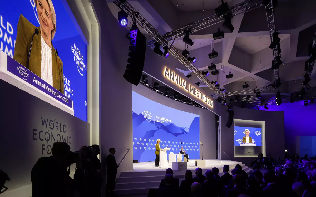 Ursula von der Leyen in Davos (Foto: EC – Audiovisual Service)