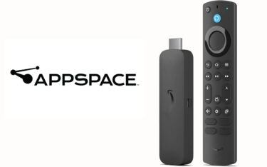 Das Appspace-CMS ist jetzt über den Amazon Signage Stick verfügbar. (Foto: Appspace/Amazon)