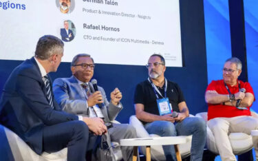 Das EU-LATAM Panel auf der ISE 2025. (Foto: invidis)