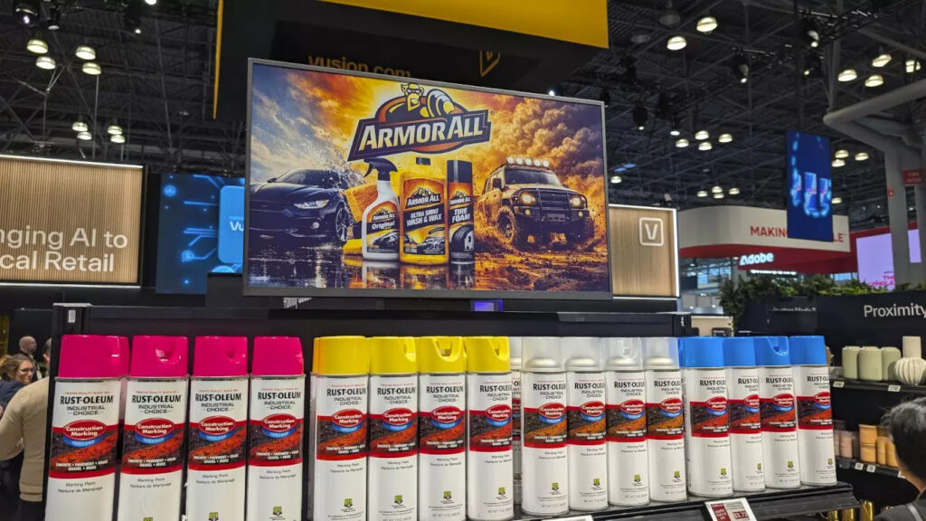 E-Paper Displays auf der NRF 2026. (Foto: invidis)