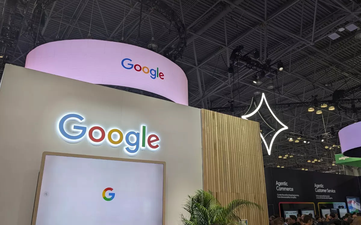 Google auf der NRF. (Foto: invidis)