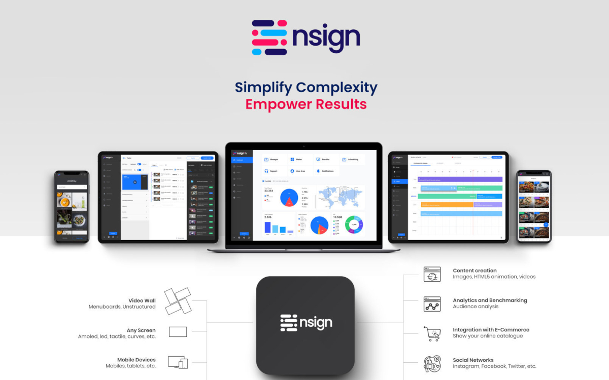 Nsign präsentiert auf der ISE 2026 seine AI-erweiterte Plattform. (Bild: nsign)