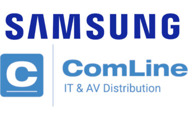 Comline wird zum Distributor von Samsung für LED-, Signage- und Display-Lösungen. (Logos: Comline & Samsung)