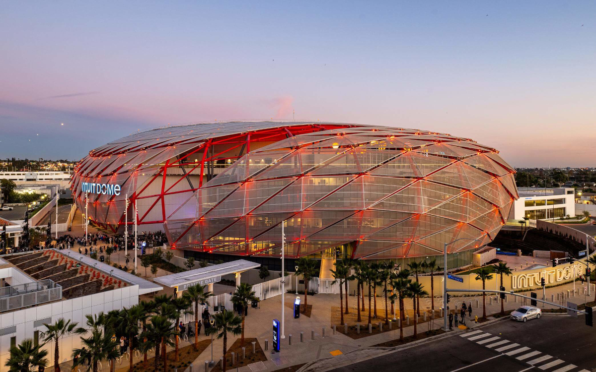 Das NBA-All-Star-Weekend war der technologische Härtetest für den Intuit Dome. (Foto: Dimensional Innovations)