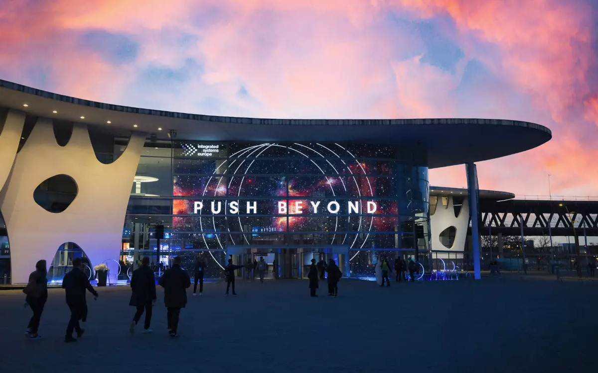 Auf der ISE 2026 konnte man eine zuversichtliche Digital Signage-Industrie erleben. (Foto: ISE)