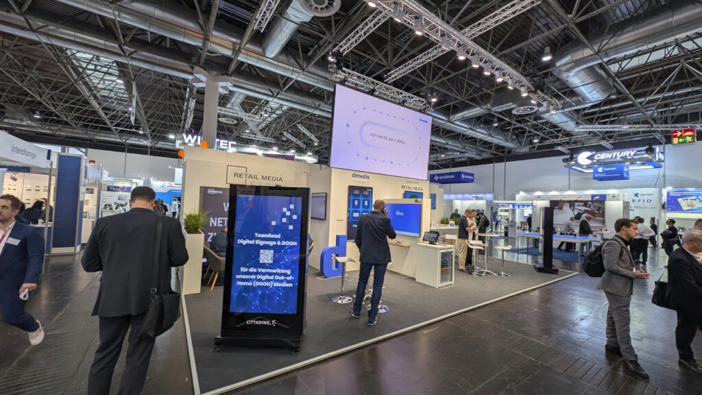Digital Signage und Retail Tech auf der Euroshop 2026 (Foto: invidis)