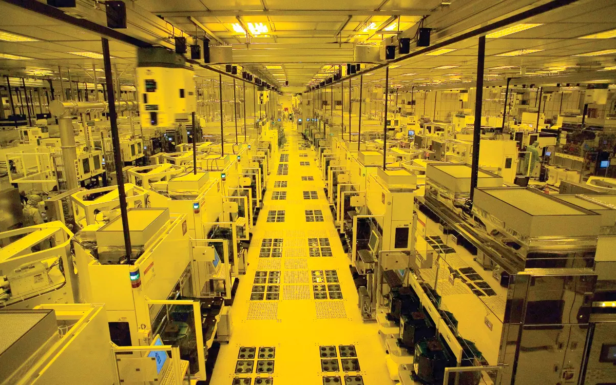 TSMC Halbleiter-Wafer-Fabrik (Foto: TSMC)