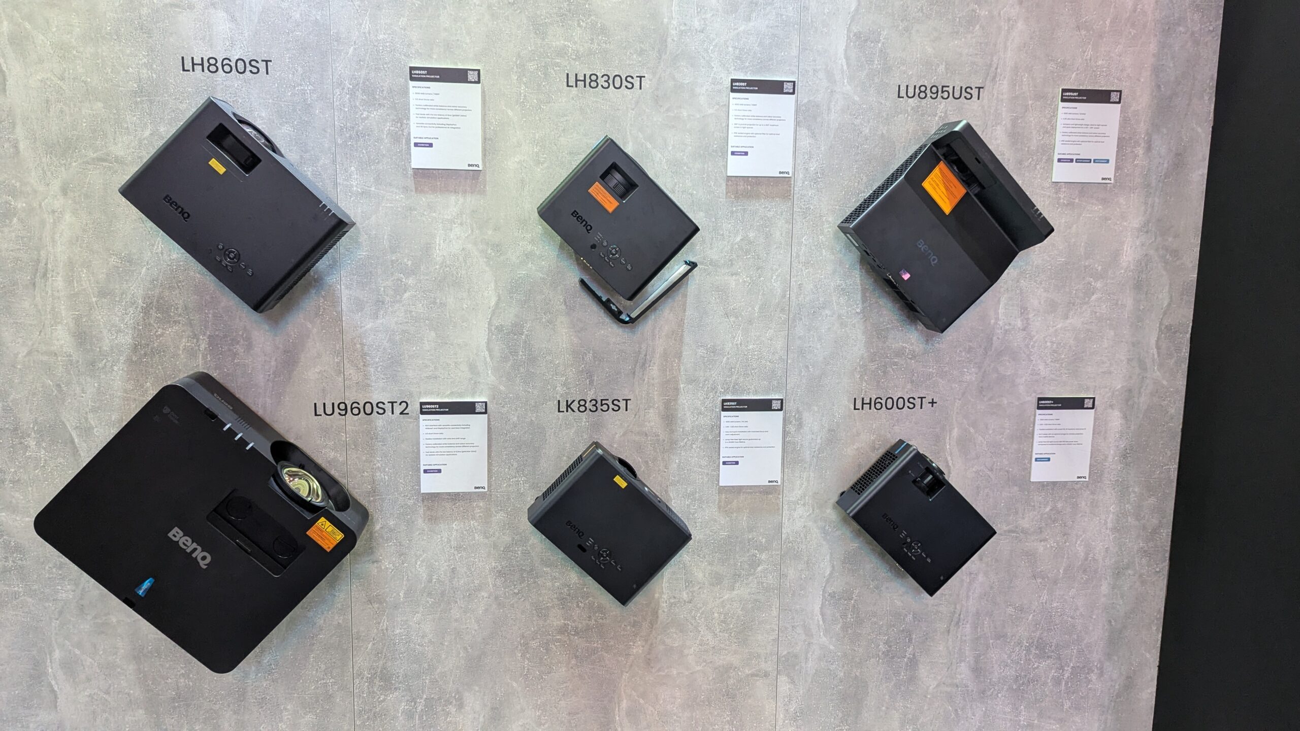 BenQ-Portfolio an Projektoren für Immersive und Simulationen (Foto: invidis)