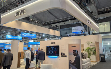 Loewe auf der ISE 2026 (Foto: invidis)