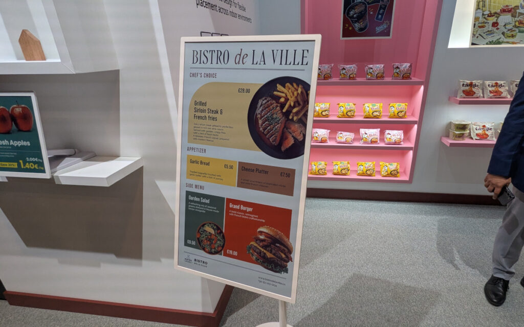 E-Paper-Display von LG (Foto: invidis)