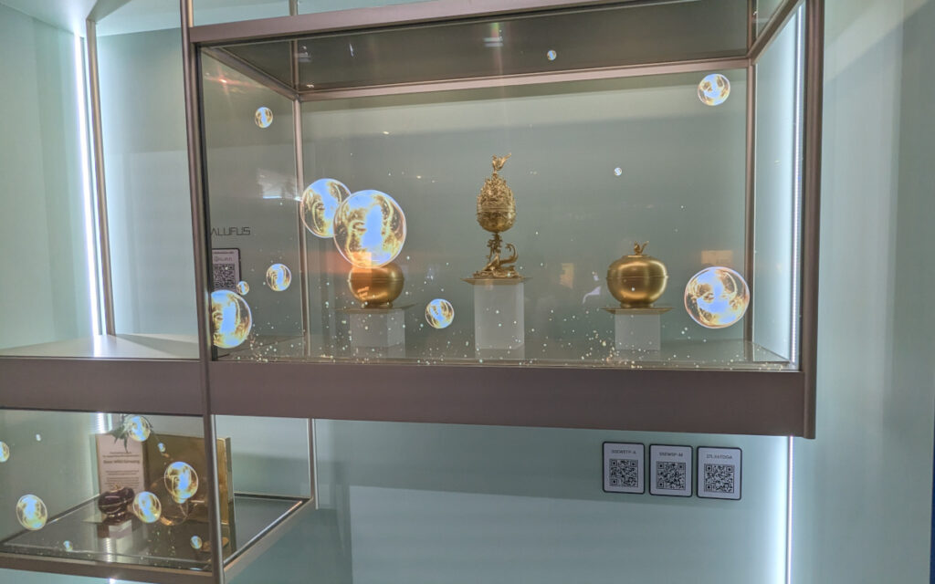 OLED-Installation mit Charme (Foto: invidis)