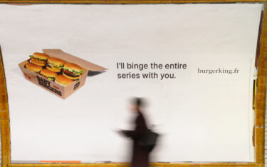Die neue Werbekampagne von Burger King greift den berühmten “Whopper Sacrifice” von 2009 wieder auf. (Foto: Buzzman)