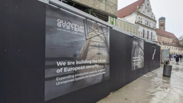 OoH-Kampagne der Rüstungsindustrie in München. (Foto: invidis)