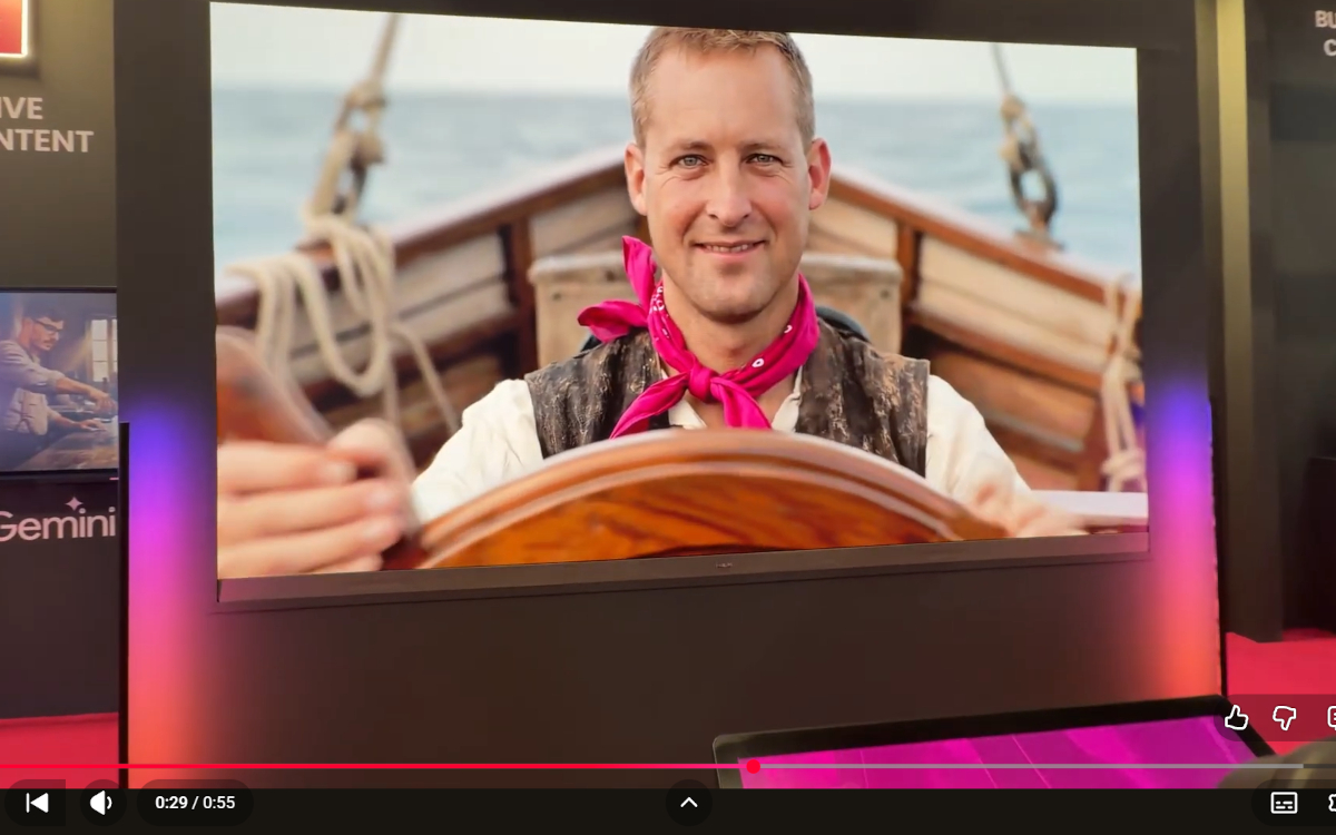 Florian Rotberg erklärt die Behind The Scene Trends der ISE 2026. (Foto: invidis)