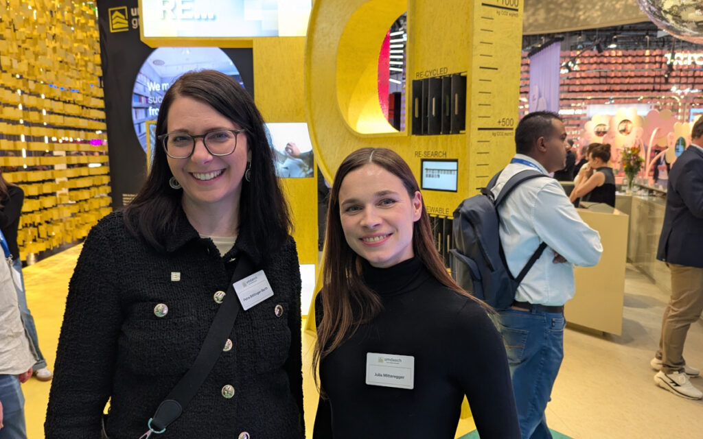 Petra Böttinger-Barth und Julia Mitteregger von Umdasch The Store Makers (Foto: invidis)