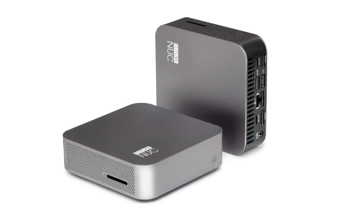 Der Future NUC Ultra von Concept International im kompakten Aluminium-Magnesium-Gehäuse. (Foto: Concept International)