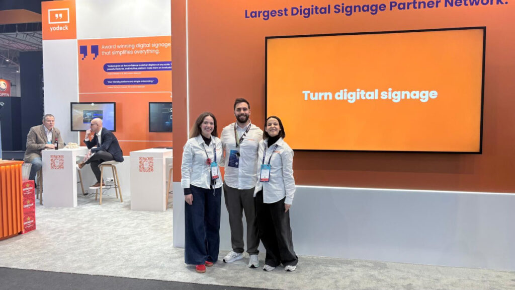 Team von Yodeck (Foto: invidis)