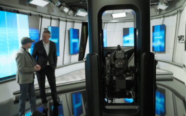 Artimo Kameraroboter von Ross Video im Studioeinsatz (Foto: Invidis)