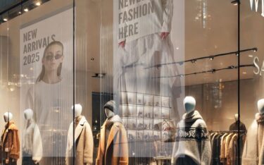 Futureled Micromesh im Schaufenster (Foto: Concept International)