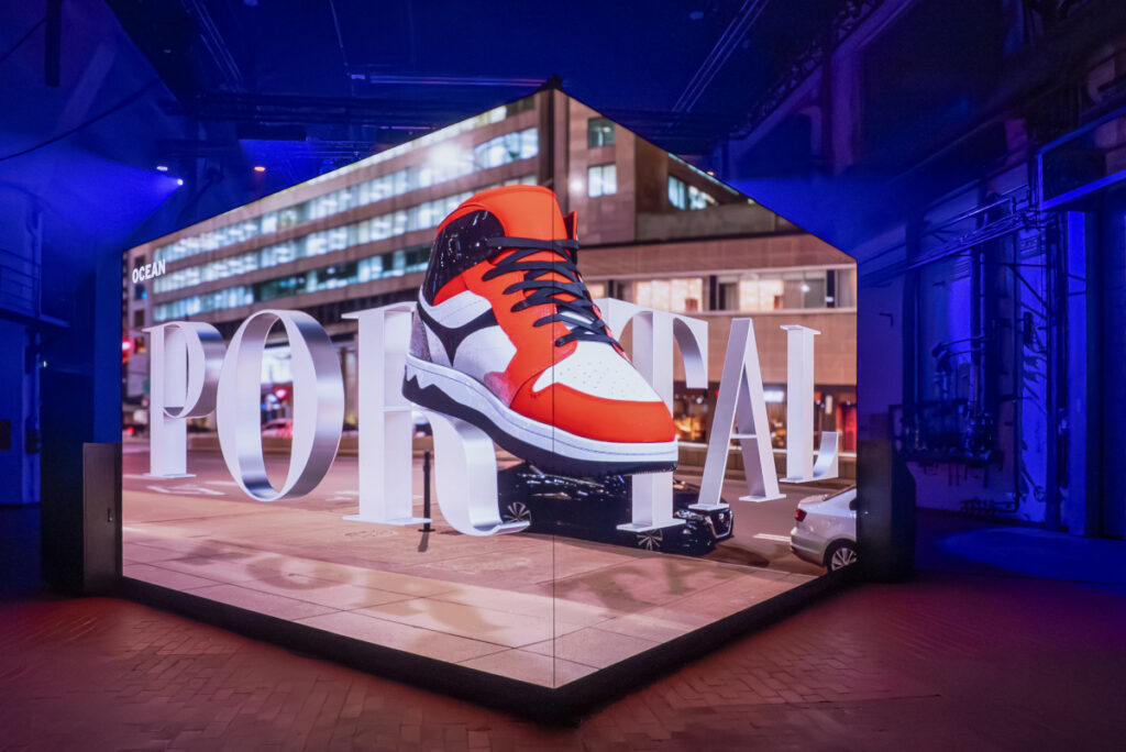 Ein möglicher Einsatz des Ocean Portals sind immersive Markenerlebnisse. (Foto: Ocean Outdoor Germany