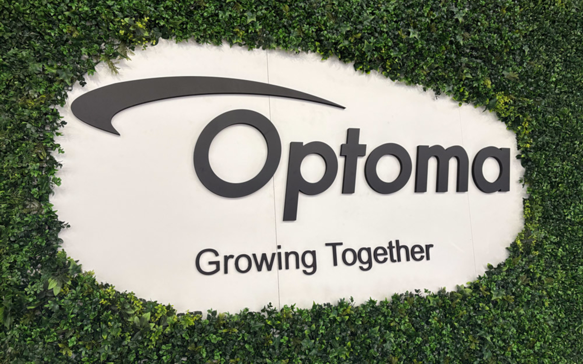 Optoma zeigte auf der ISE 2026 Projektions- und LED-Lösungen. (Foto: Optoma)