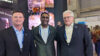 Judd Guthmiller, Ramesh Jayaraman und Rolf Bauer von Daktronics (von links; Foto: invidis)