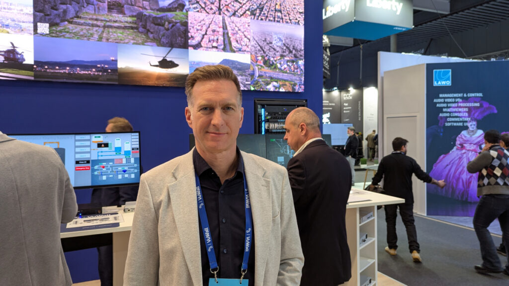 Mark Schmidt von Panoptec Group - Vuwall, G&D, Tritec (Foto: invidis)