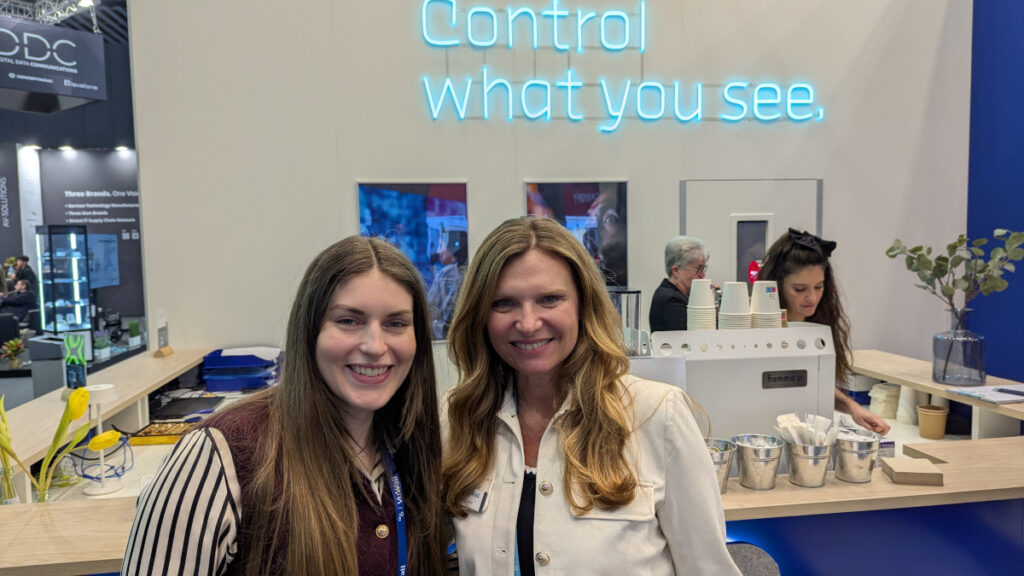 Rachel Prentki von G&D und Anna Kozel von Vuwall (Foto: invidis)