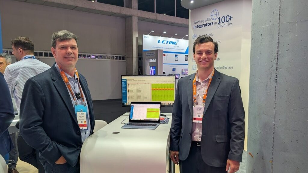 Von links: Ricardo Teixeira und Bruno Zardo von Onsign (Foto: invidis)