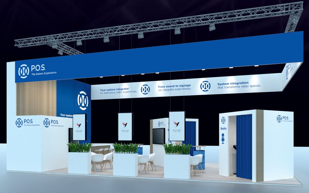 Standskizze P.O.S. The Instore Experience, Euroshop 2026 (Foto: P.O.S.)