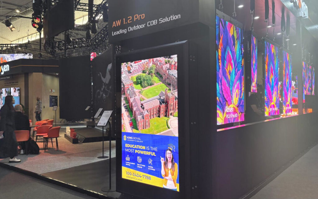 Der AW 1.2 Pro soll im DooH-Bereich zum Einsatz kommen. (Foto: invidis)