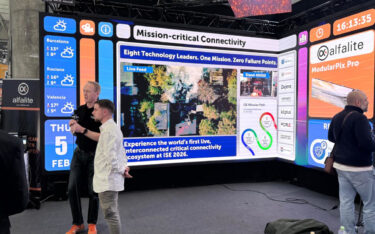 Der Mission Criticial Showcase von acht Unternehmen auf der ISE 2026. (Foto: invidis)