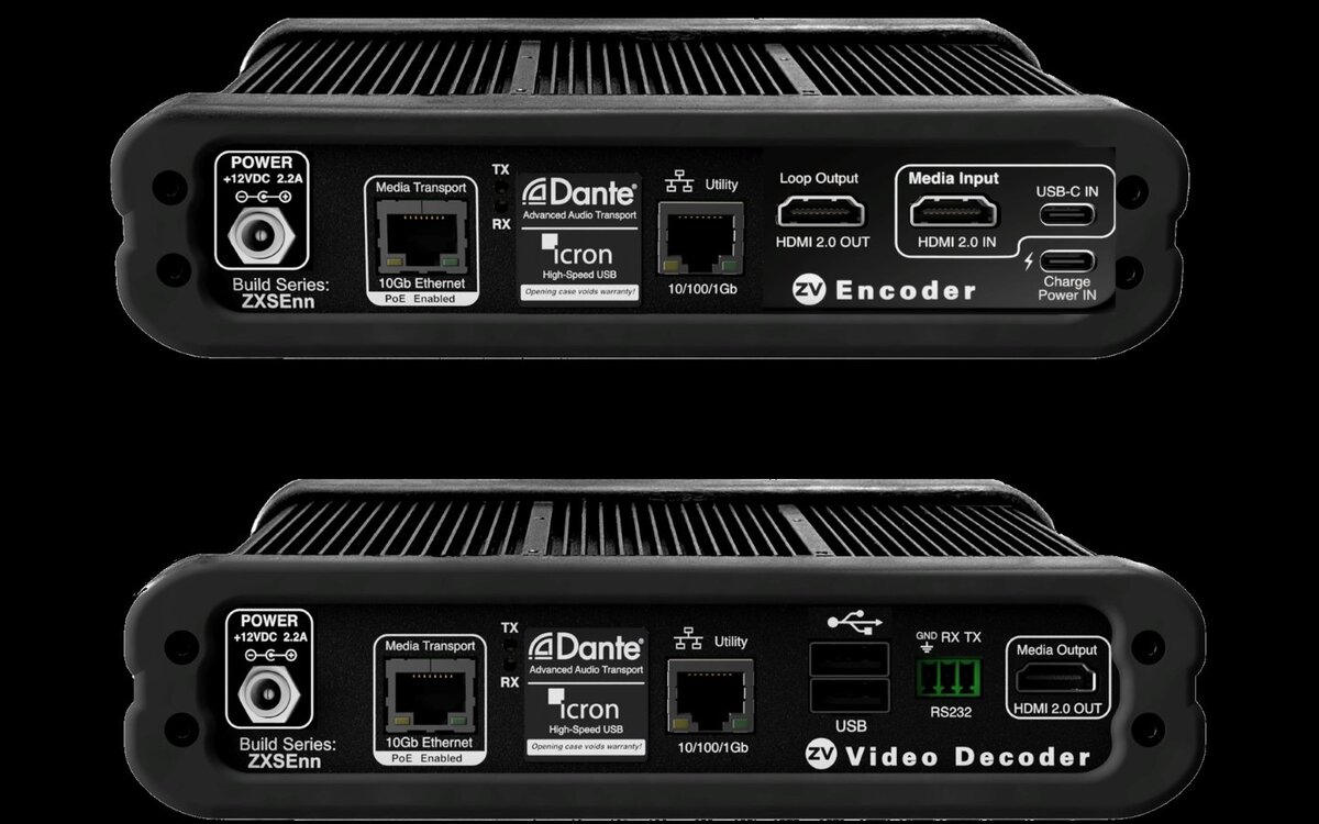 Zyper4k-Xse Encoder und Decoder (Foto: Kramer)