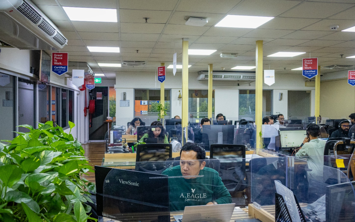 Im Büro von Blue Rhine Industries ist der Arbeitsalltag zurückgekehrt (Bild: BRI)