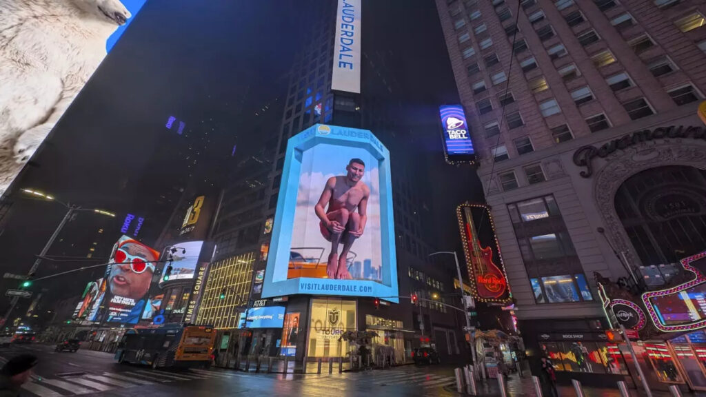 3D Kampagnen am Times Square — zwischen Unbehagen und Innovation (Foto: invidis)