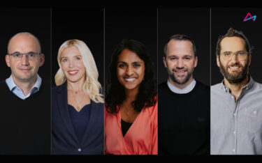 Die General Directors der Ad Alliance (von links): Arne Zimmer, Astrid Bleeker, Lincy Vellaramkalayil, Christian Bachert und Tim Nieland (Foto: RTL/Ad Alliance)