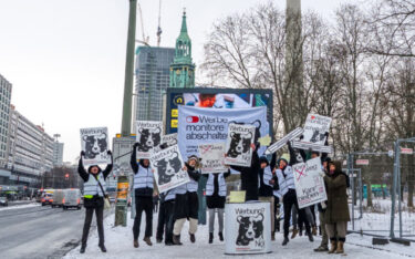 Startaktion von Berlin Werbefrei im Januar 2026 (Foto: Berlin Werbefrei)