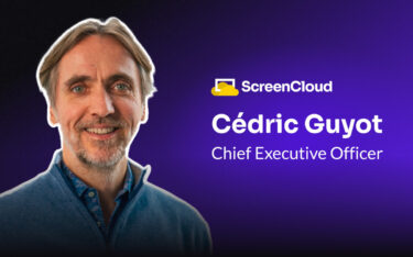 Cédric Guyot ist der neue CEO bei Screencloud. (Foto: ScreenCloud)
