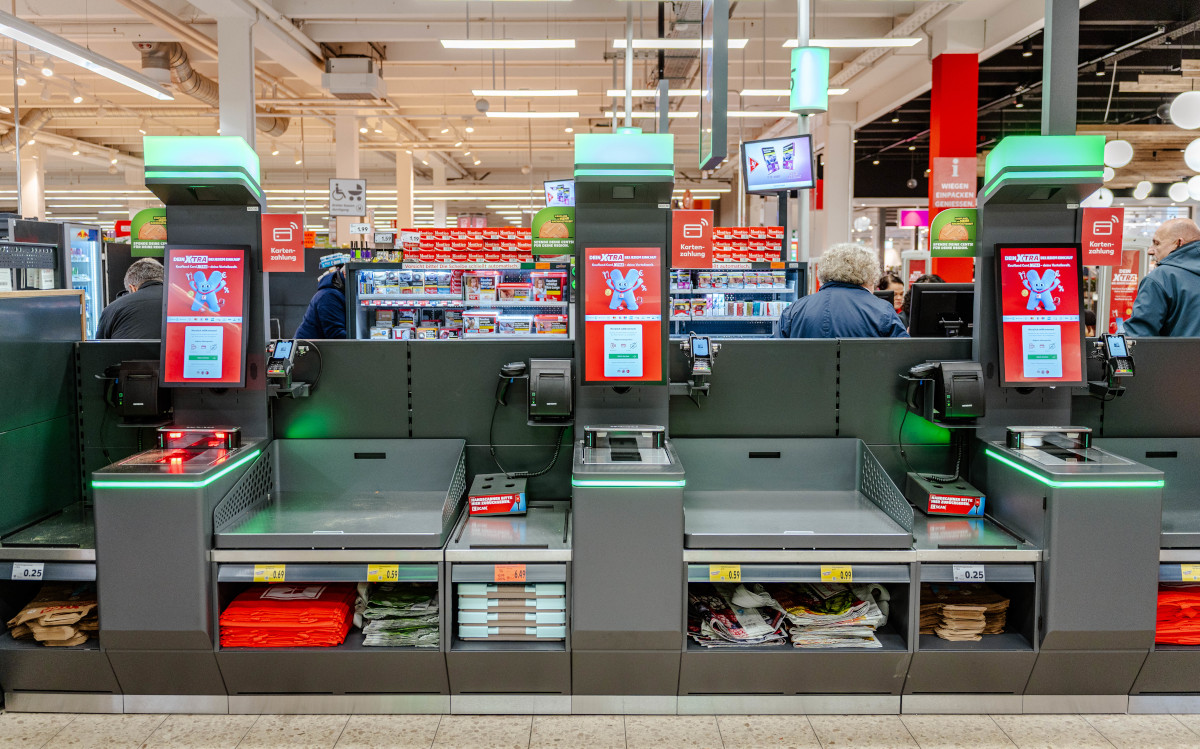 SB-Kassen bei Kaufland (Foto: Kaufland)