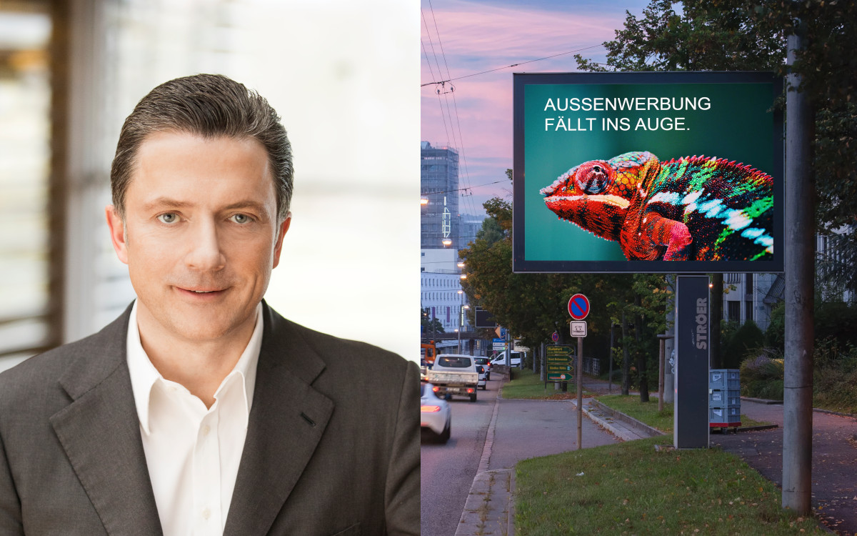 Co-CEO und Co-Founder Udo Müller will mit AI die Außenwerbung revolutionieren. (Fotos: Ströer)