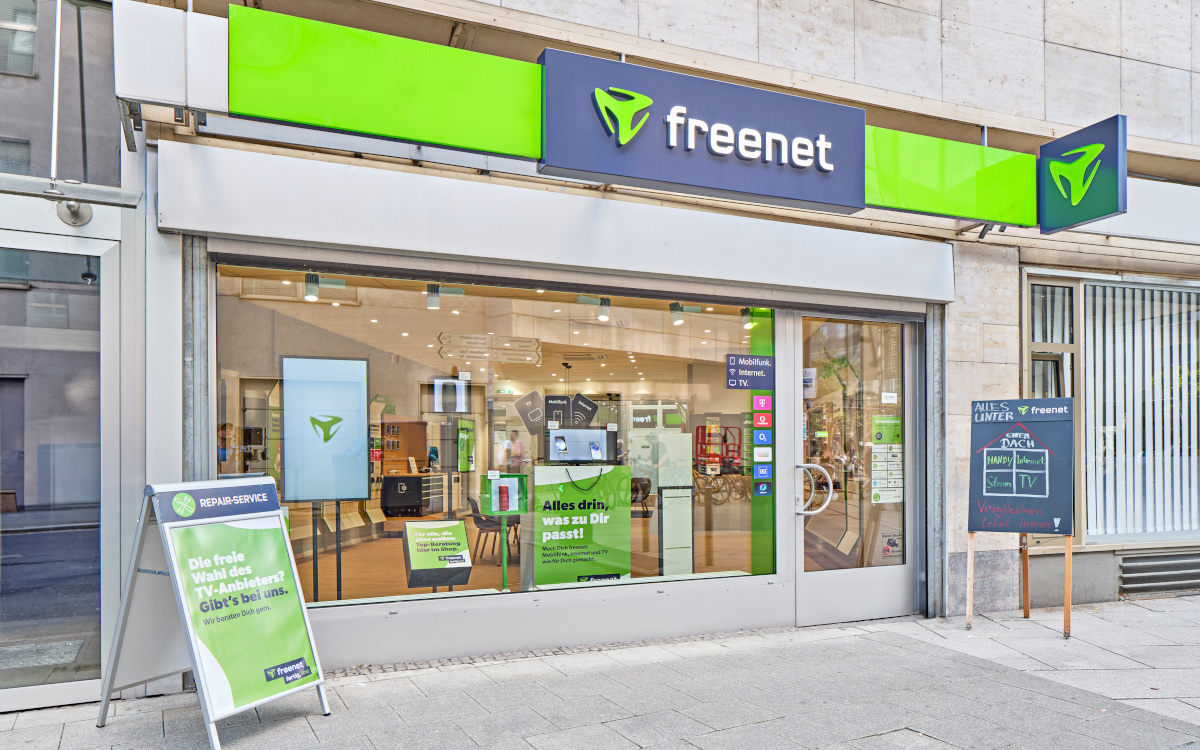 500 Filialen von Freenet stattet Umdasch mit Digital Signage aus. (Foto: freenet)