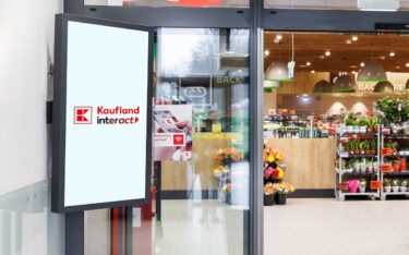 2.500 Instore-Displays bietet die Retail-Media-Plattform Kaufland Interactive (Foto: Kaufland)