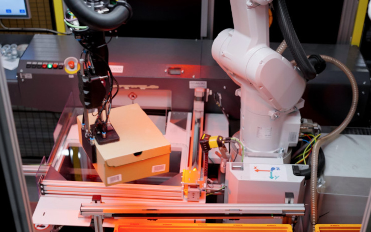 Nomagic-Roboter bei Zalando (Foto: Zalando)