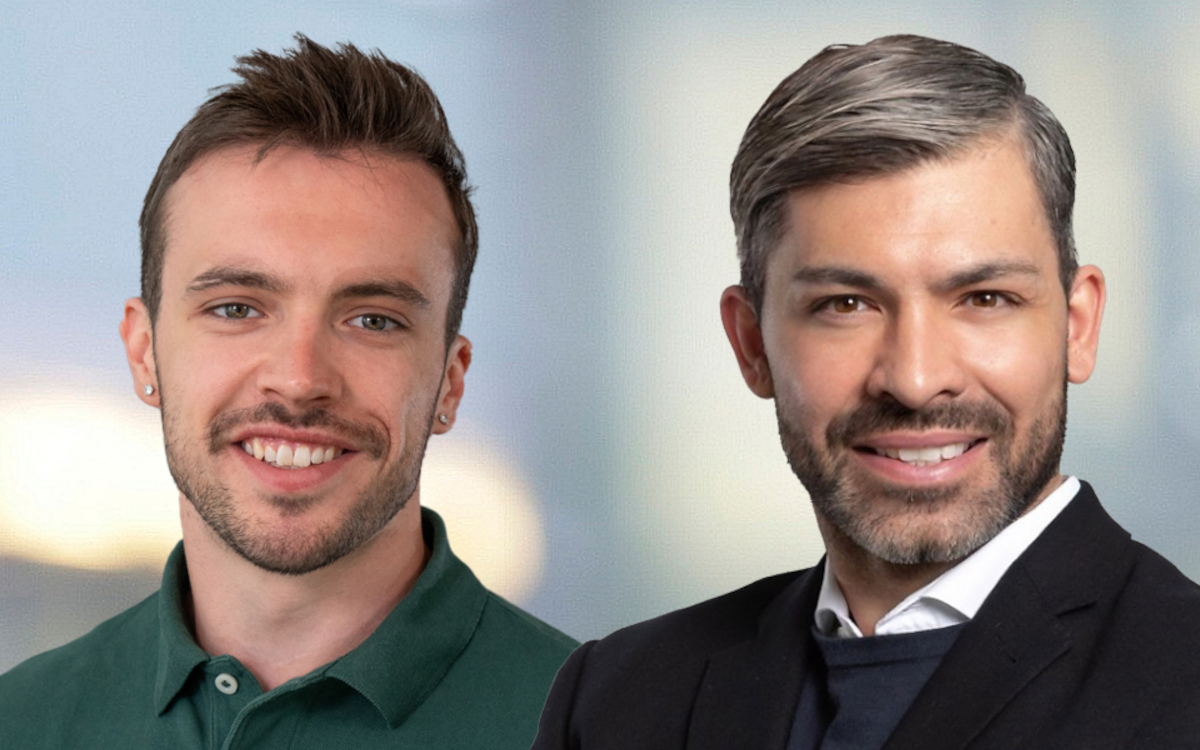 Von links: Pascal Giger und Adriano Fernandes (Foto: APG|SGA)