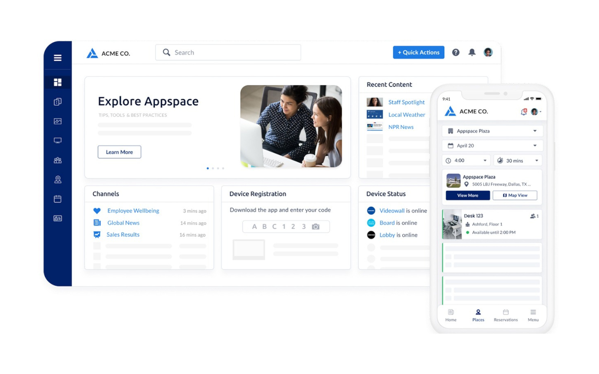 Appspace integriert neue AI-Funktionen in das Workplace-CMS- (Foto: Appspace)
